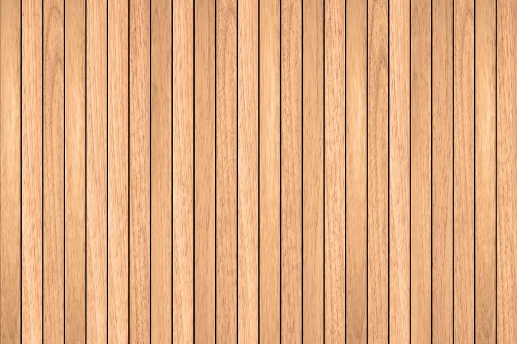 Lichte verticale houten planken