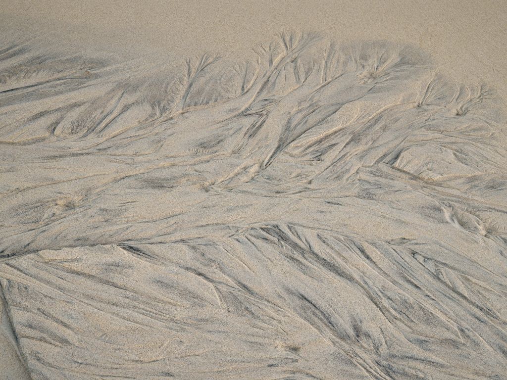 Oneven zand