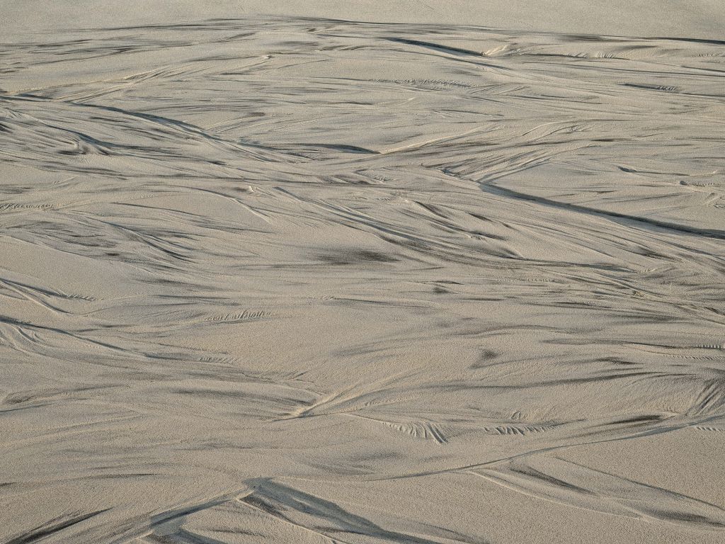 Glinsterend zand
