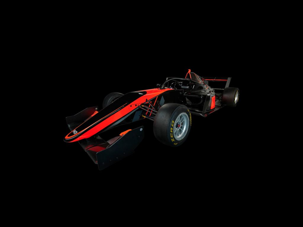 Formula 3 - Left front view - dark